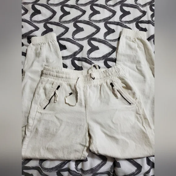 Linen/Rayon blend pants - Picture 2 of 3